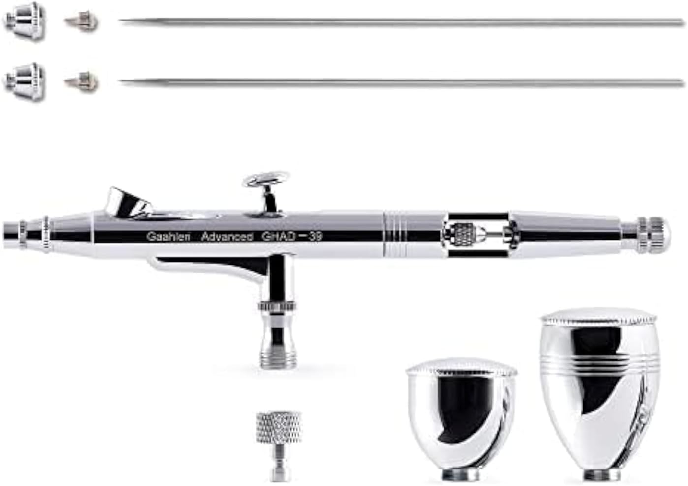 Premium Precision Airbrush Kit - Dual-Action Gun