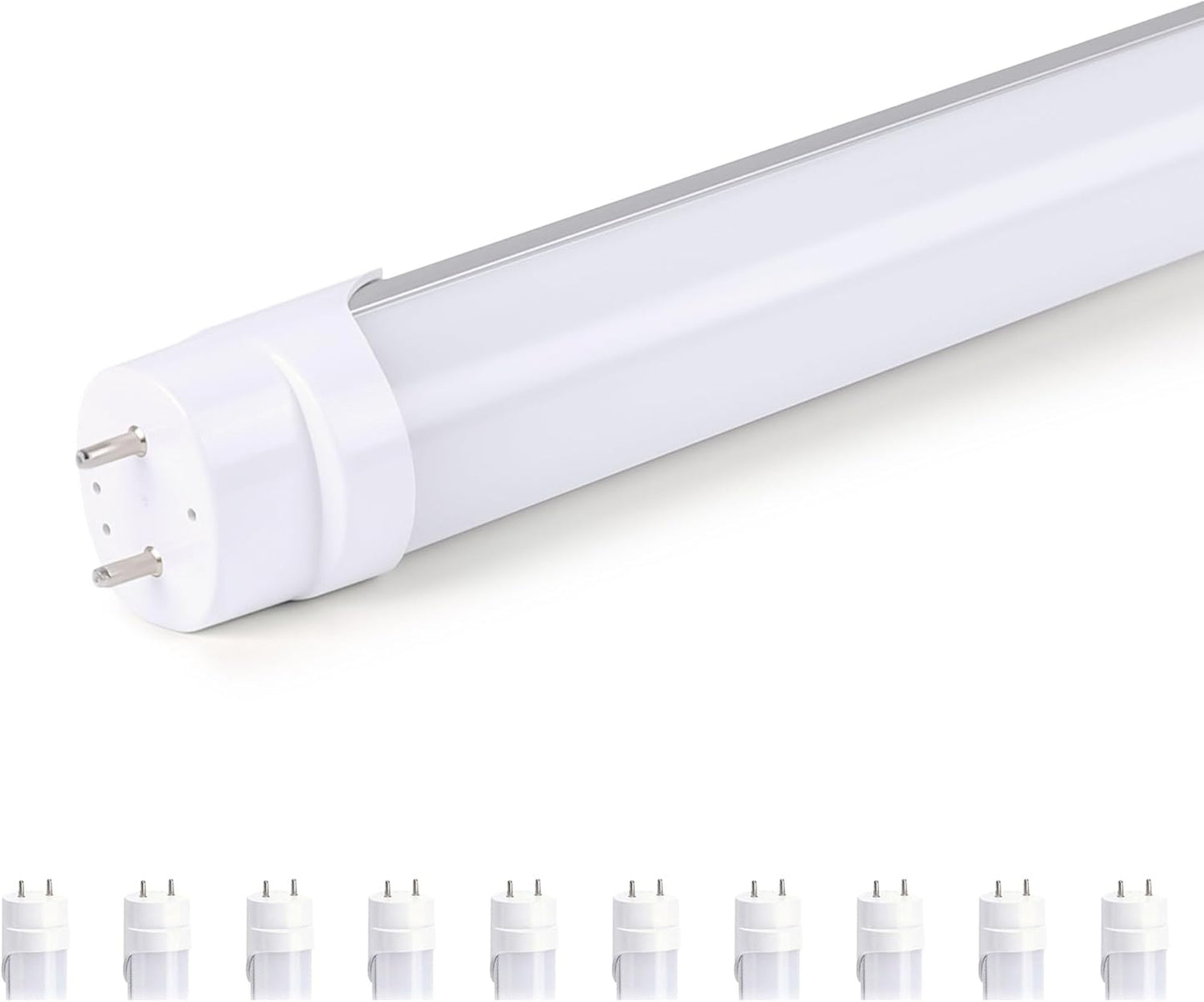 H&B Luxuries 4FT LED T8 Ballast Bypass Light Tube - 10Pcs