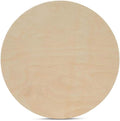 Wood Plywood Circle Plaques 9 in 1/2 in Thick Pack of 10 - Solid Birch