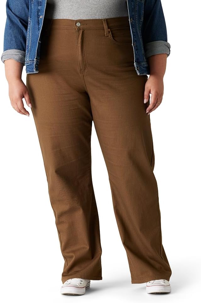 Heritage High-Rise Loose Straight Jean Pants for Women