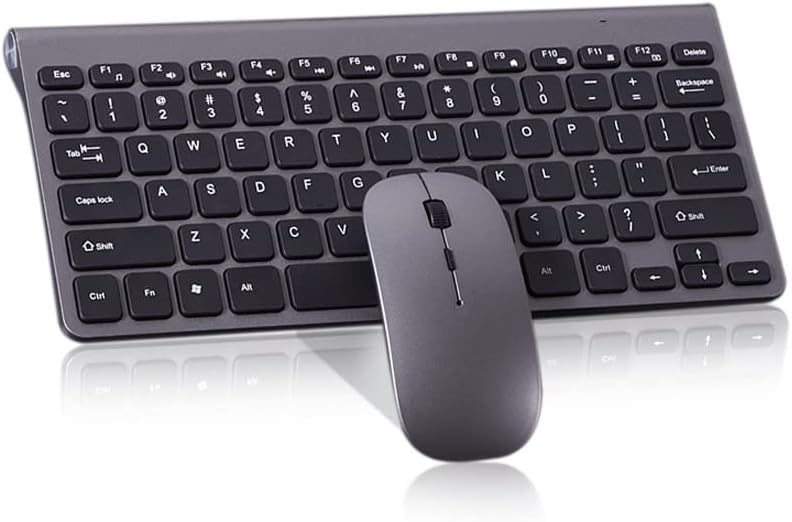 Ultra-Thin Wireless Keyboard & Mouse Set for Seamless Computing