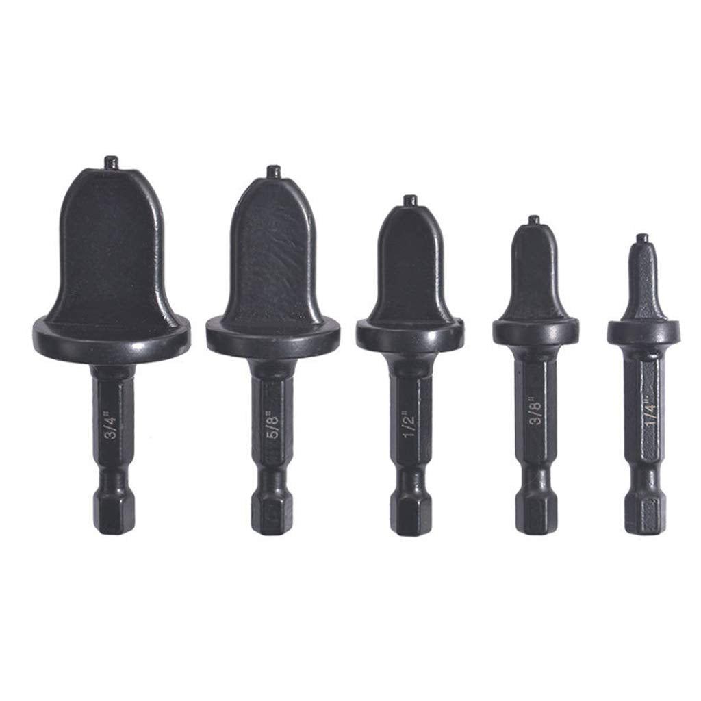 6-in-1 Copper Tube Swaging Tool Set - Fast Flaring & Swaging