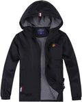 Lightweight Breathable Kids Raincoat - Waterproof Hooded Jacket