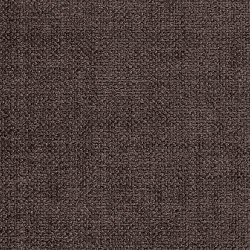 Luxury Brown Chenille Upholstery Fabric with Aquaclean Technology