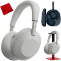 WH-1000XM6 Platinum Silver Headphones Bundle - Noise Canceling