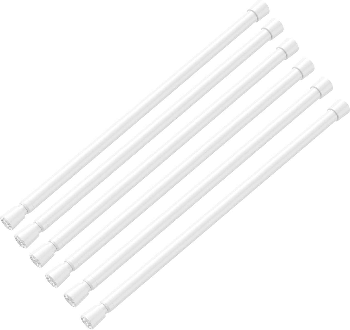 Adjustable Tension Curtain Rods for Easy No-Drill Installation
