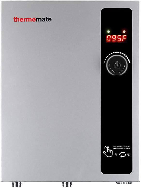 ThermoMate 18kW Electric Tankless Water Heater - Endless Hot Water, Energy Efficient