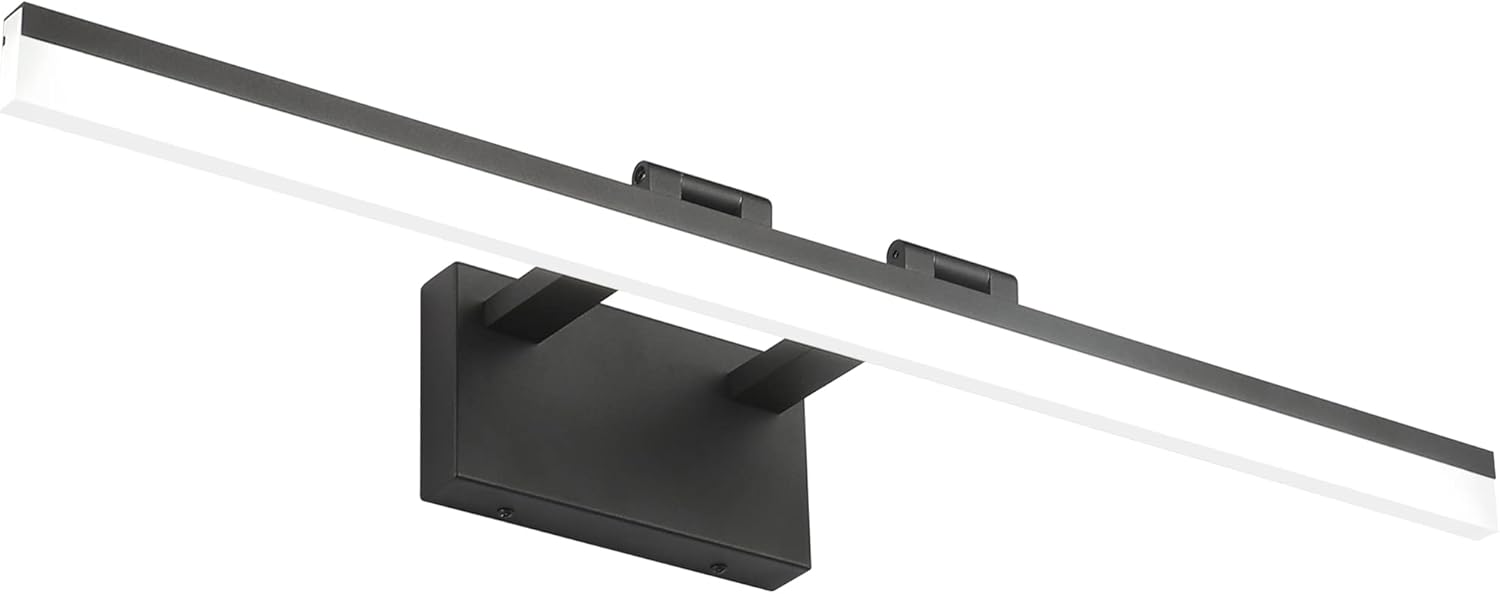 SOLFART Black Vanity Light Modern 31.5 inch Dimmable LED