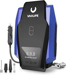 VacLife Tire Inflator Portable Air Compressor for Car Tires