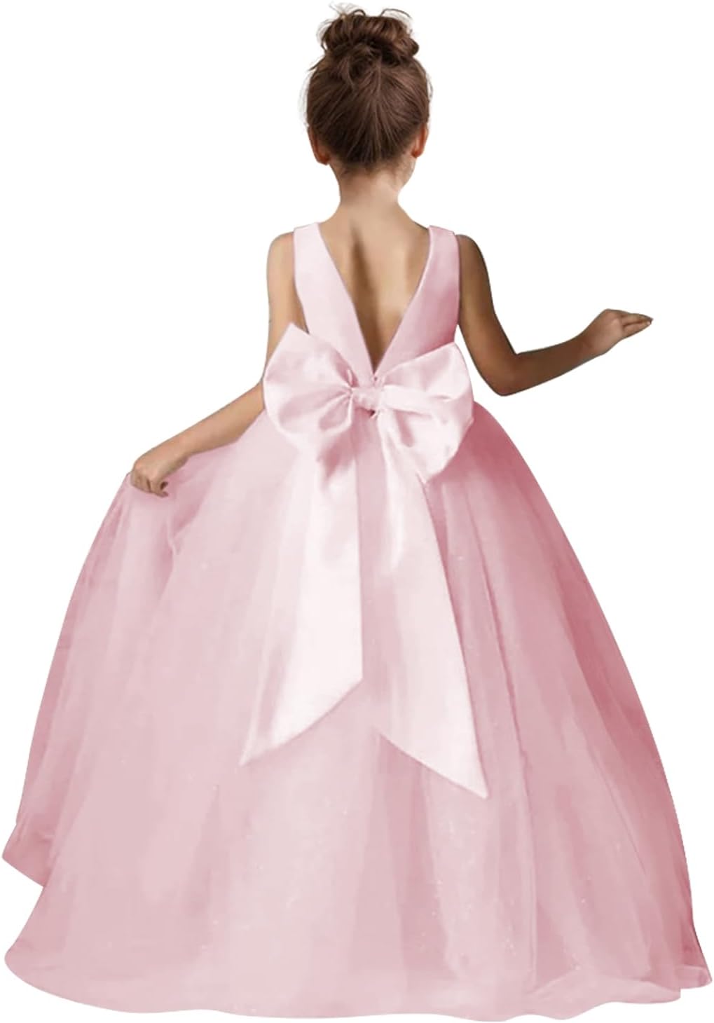 Elegant Flower Girls Dress for Wedding and Special Occasions