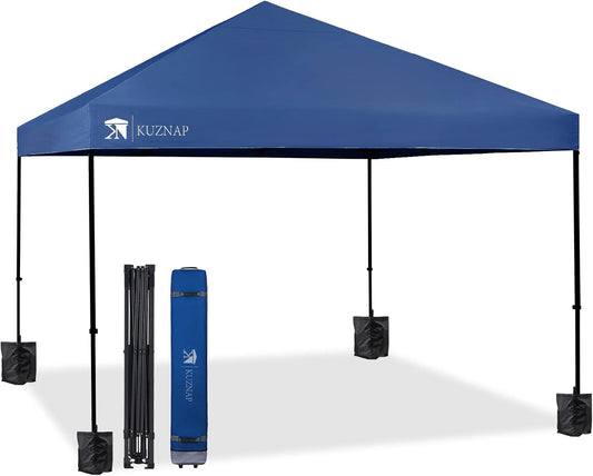 Patented EZ Set-Up 12x12 Pop-Up Canopy - Bonus Kit Included!