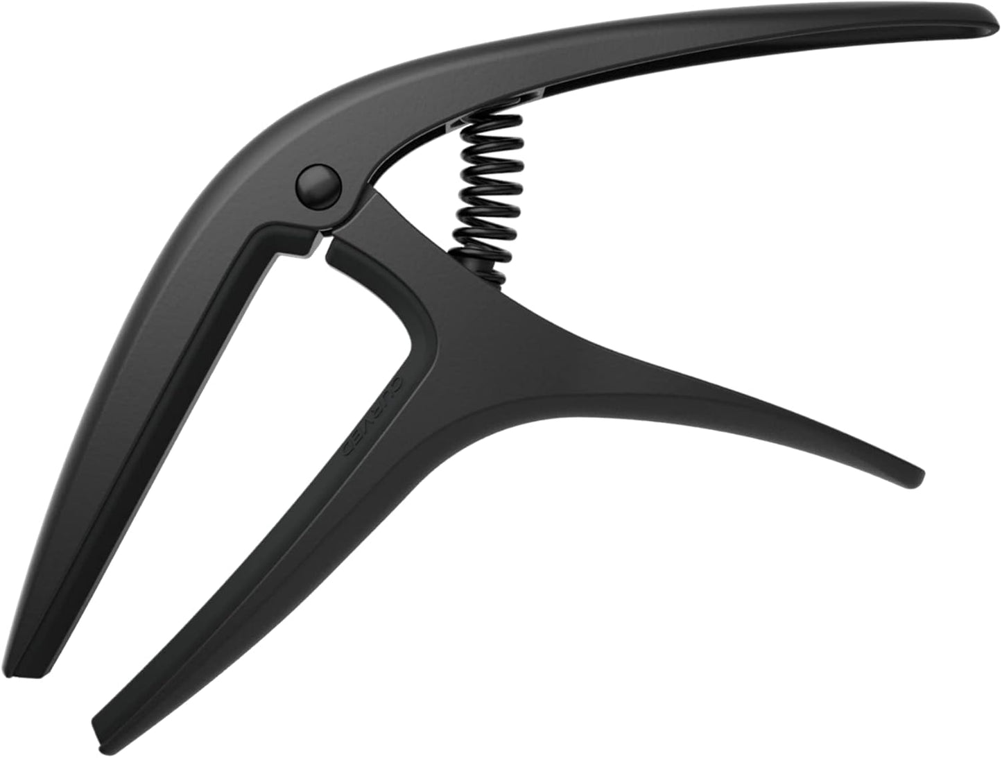 Ernie Ball Axis Dual Radius Capo - Black Satin, Easy & Precise