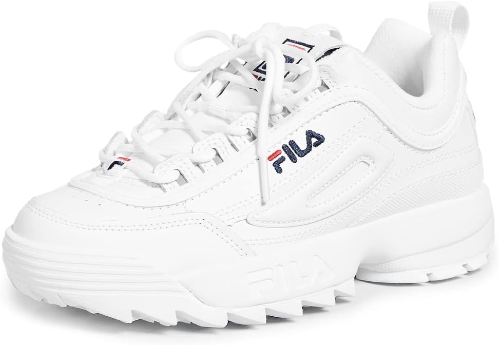 Fila Women's Disruptor II Sneaker: Premium Leather Comfort