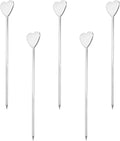Reusable Heart-shaped Cocktail Picks Set