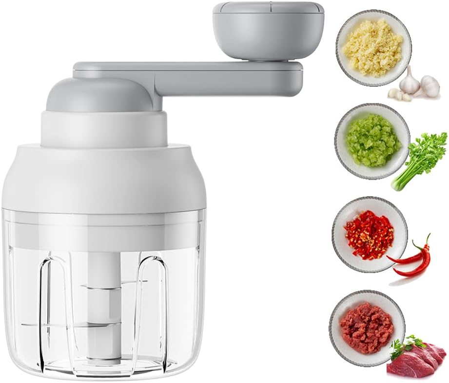 Intertest: 2-in-1 Garlic Chopper & Nut Grinder