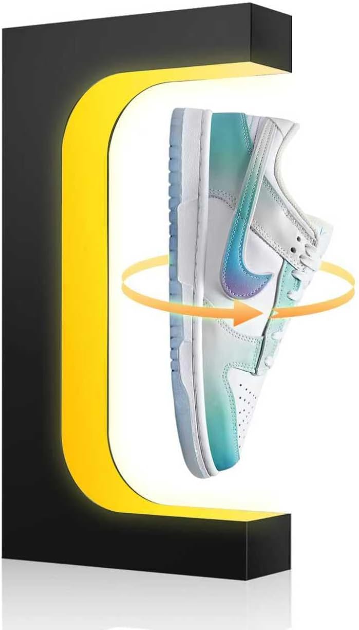 YUZP Levitating Shoe Display Stand with 360 Rotation Feature