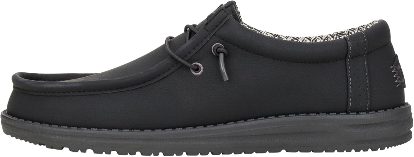HEYDUDE Mens Wally Classic Slip On Loafers for All Day Comfort
