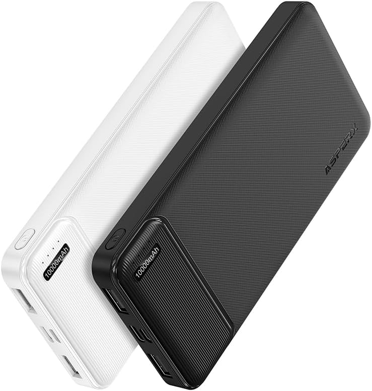 Fast Charge 10000mAh Power Bank 2-Pack