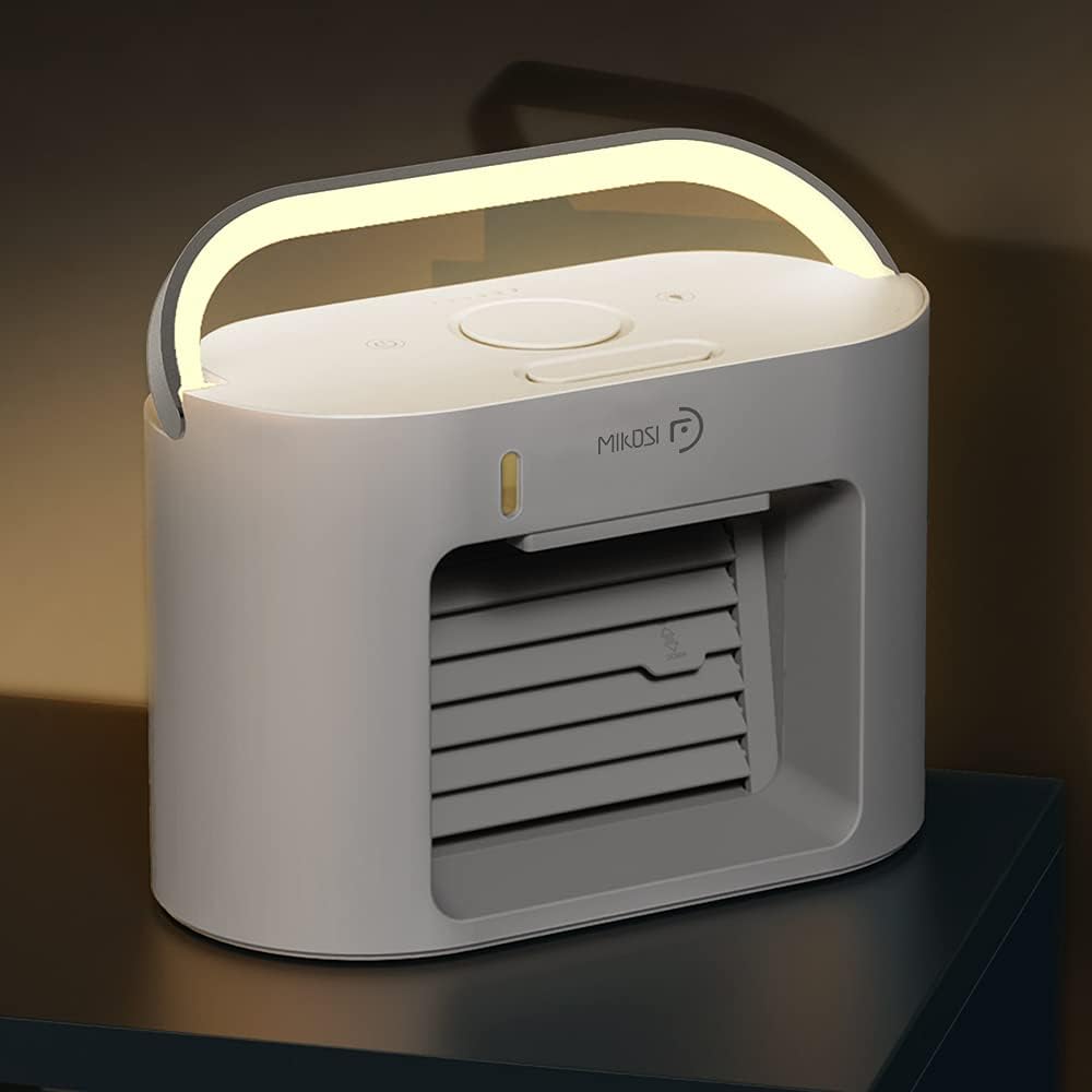 MIKOSI 3-in-1 Portable Air Cooler Fan - Cool Anywhere!