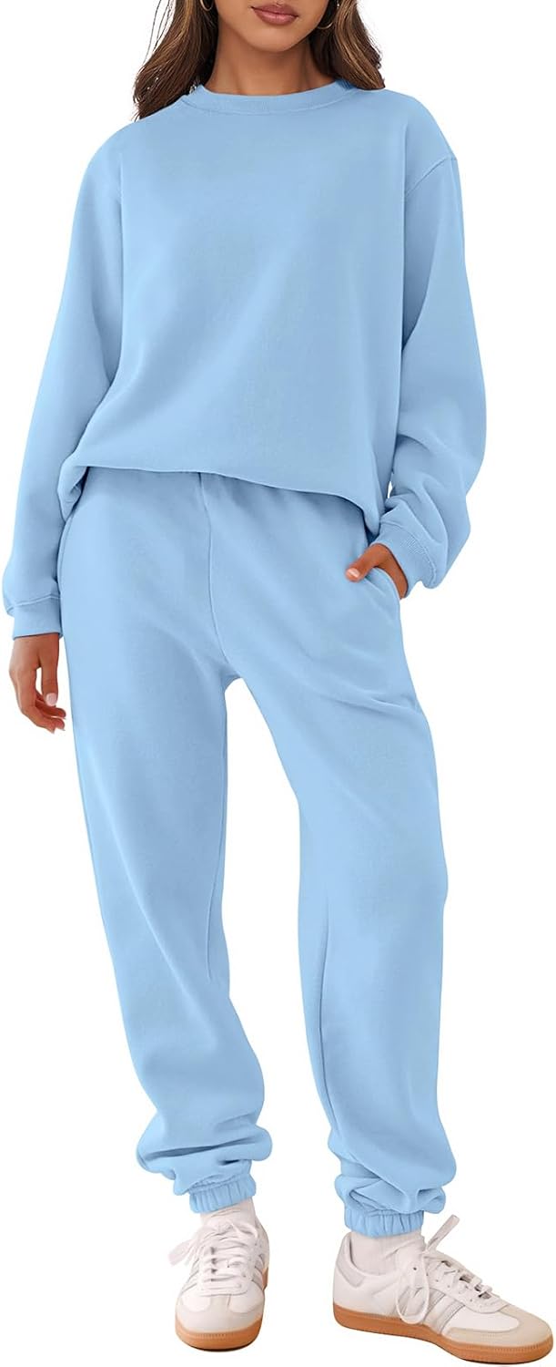 Stylish ANRABESS Women's Two Piece Lounge Set for Fall 2025