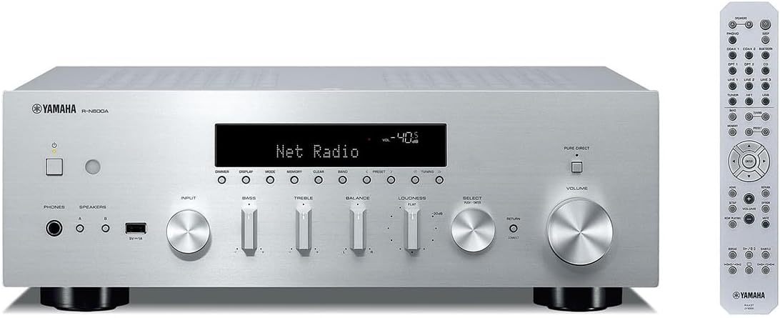 R-N600A Network Receiver with Streaming and Phono Input