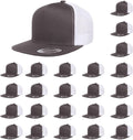 Yupoong 5-Panel YP Classic Trucker Cap - High Profile Snapback Men's