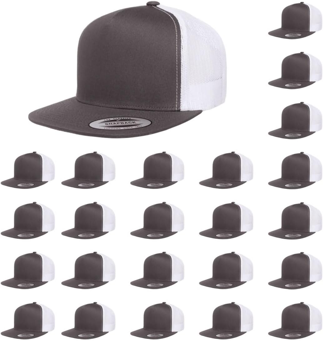Yupoong 5-Panel Classic Trucker Cap for Ultimate Comfort