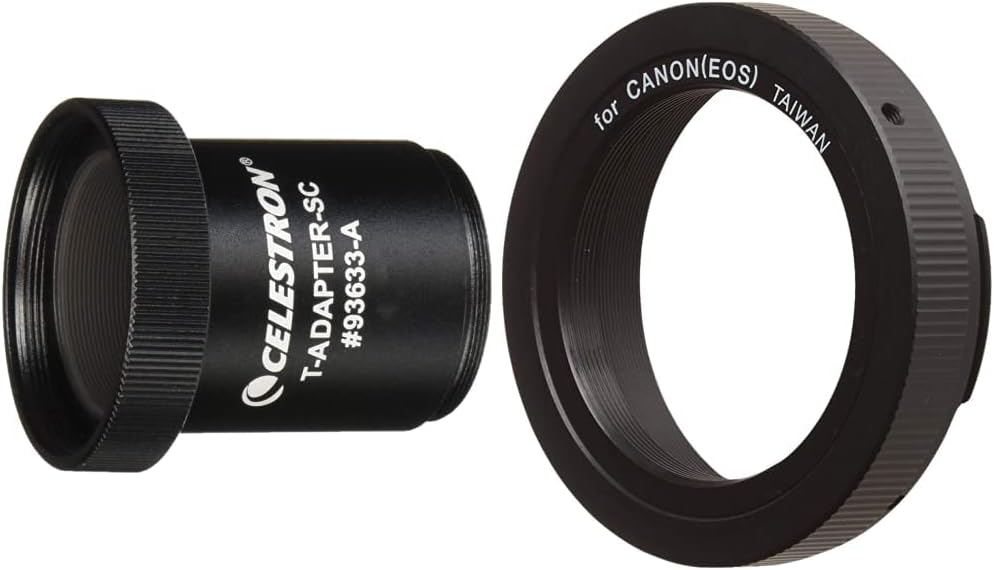 Celestron T-Adapter for Schmidt-Cassegrain Cameras and T-Ring