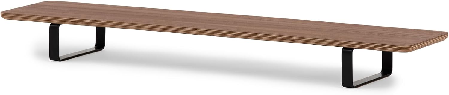 Oakywood Dual Monitor Stand - Handmade Natural Wood Riser