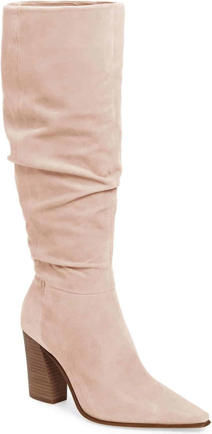 Stylish Faux Suede Knee High Boots for Every Occasion