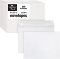 Quality Park 9 x 12 Booklet Envelope, Gummed, 250 Count - Flat