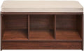 ClosetMaid 3-Cube Storage Bench Dark Cherry - Entryway Seating