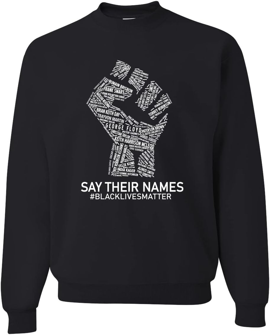 Wild Bobby Black Lives Matter Crewneck Sweatshirt for Pride