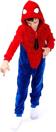 COSUSKET Kids Snug Fit Flannel Onesie Pajamas for Halloween
