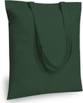 TOPDesign 24-Pack 16x15 Green Black Cotton Tote Bags for All Uses