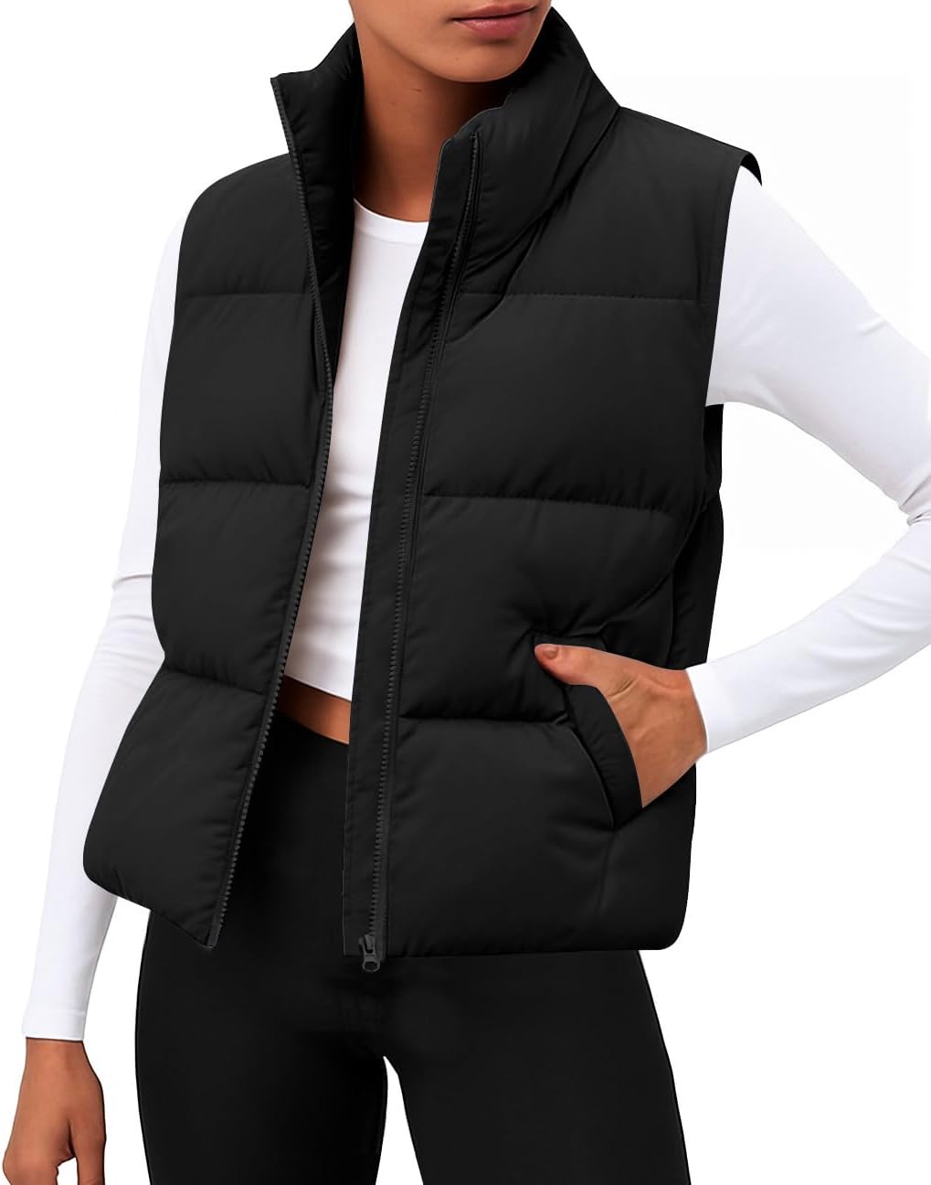Zeagoo Women Puffer Vest: Stylish Sleeveless Winter Coat