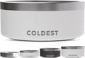 Insulated Stainless Steel Dog Bowl with Non-Slip Base for Cold Water