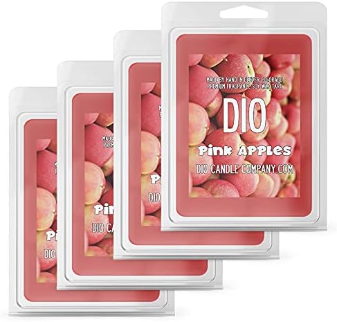 Pink Apples Wax Melts - Long Lasting Scented Soy Cubes