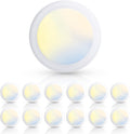 ECOELER 6Inch LED Ceiling Disk Light - Dimmable 5CCT Selectable