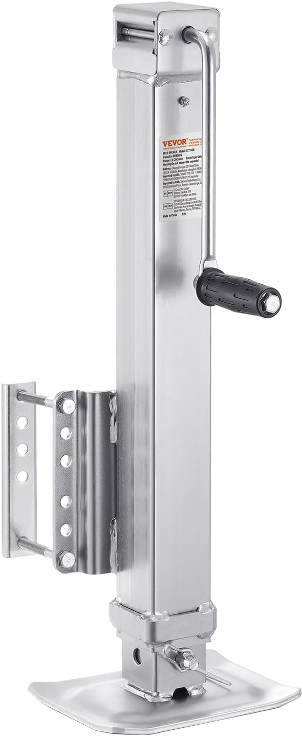 VEVOR Heavy Duty Swivel Trailer Jack for RV and Utility Trailers