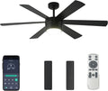 SHOWDI 56 Inch Ceiling Fan with Lights and Remote Control Features