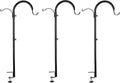 WOSIBO 37 Inch Deck Hook for Bird Feeders and Hanging Plants