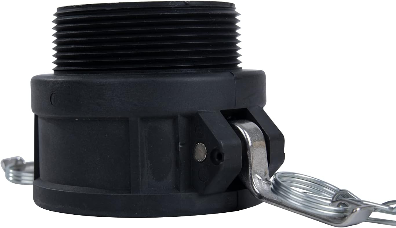 2 pcs Poly Cam Lock Fittings for 3 in Hose Connections