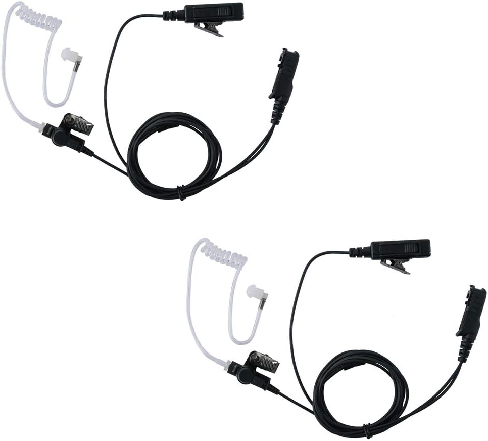 2 Wire Surveillance Security Acoustic Tube Earpiece Headset Review