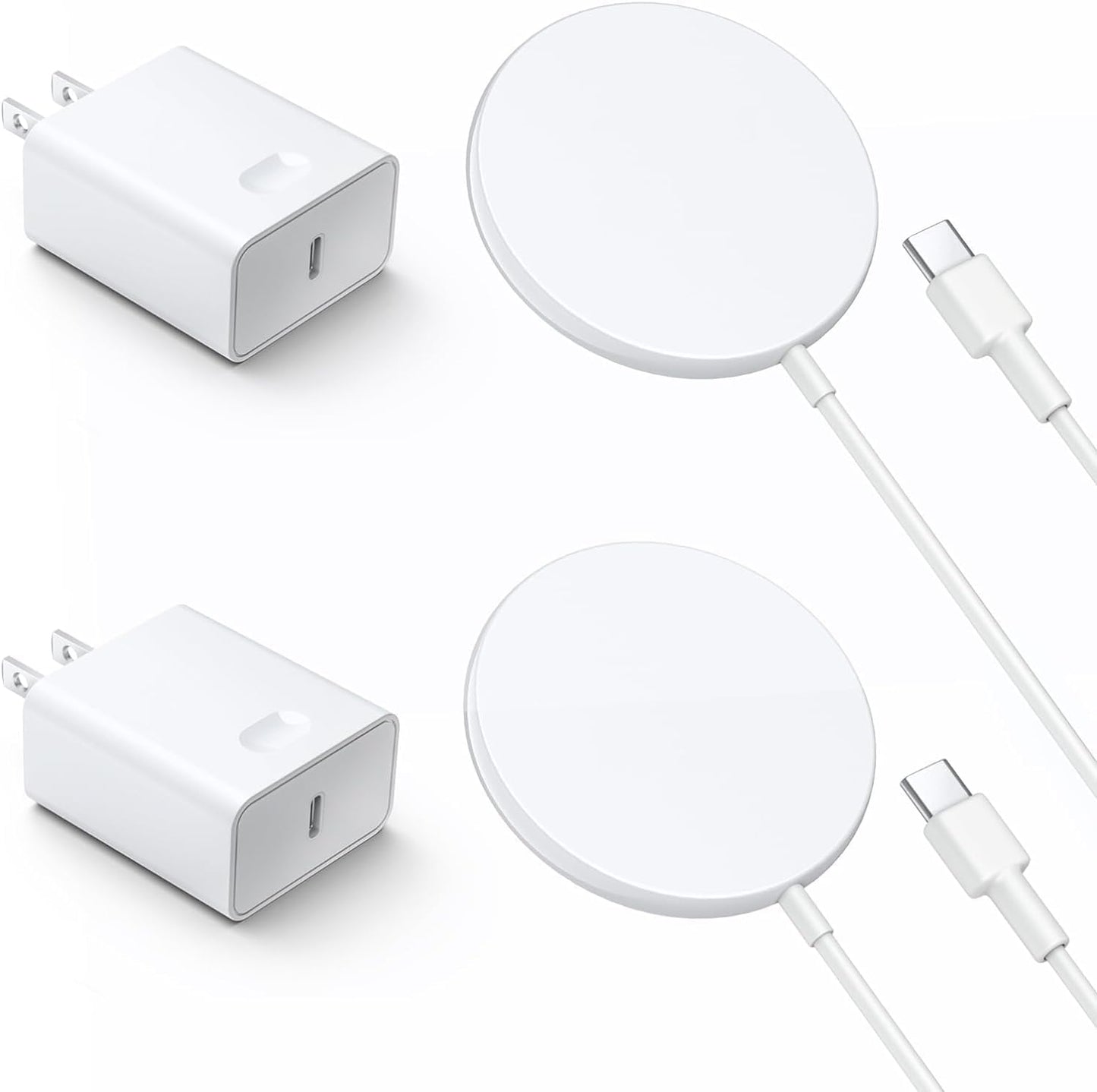 Fast Charge with Magsafe: 20W Magnetic Wireless Charger Duo