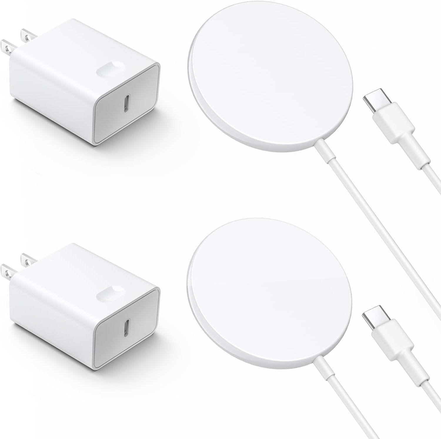 Fast Charge with Magsafe: 20W Magnetic Wireless Charger Duo