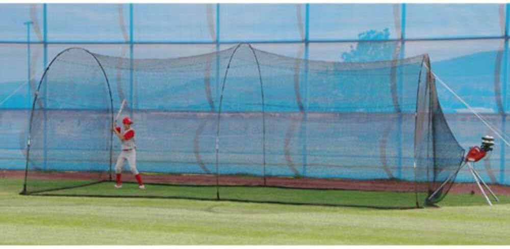 Heater Sports Xtender 36' Batting Cage - Durable Frame & Net | Perfect for Batting Training