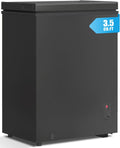 TABU 3.5 Cu Ft Chest Freezer - Compact Top-Opening Freezer