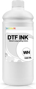 DTF Ink 1000ML White Refill - Water Base DTF Ink for Direct to Film