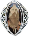 Solid 925 Sterling Silver Mystic Quartz Ring for Women - Chunky wear